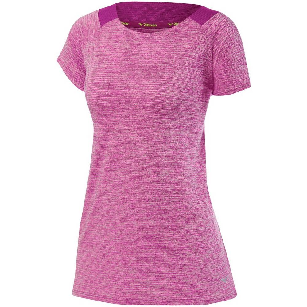 Camisetas Mizuno Lyra Mujer Moradas Baratas DUTC-41902